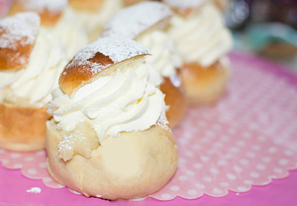 istock Typical Swedish buns in February - semla 509253919