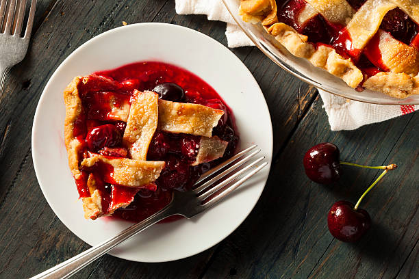 istock Delicious Homemade Cherry Pie 509256143