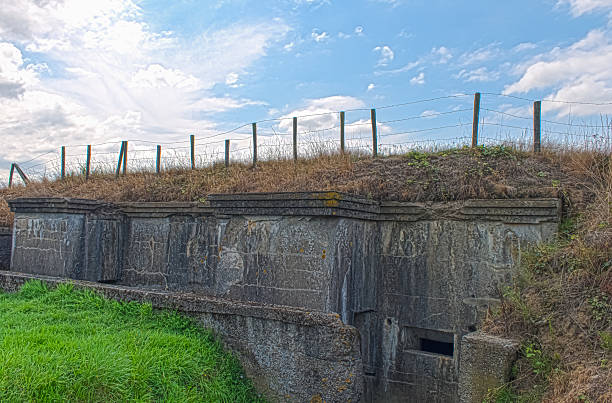 German bunker of world war one Belgium Flanders fields