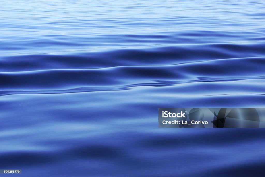Blue Shimmering Seawater, abstract nature Backgrounds Stock Photo