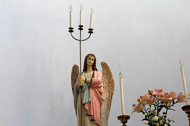 Angel Statue in Church