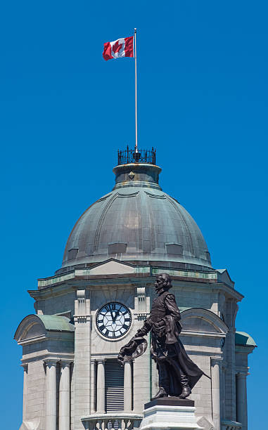 istock Monument to Samuel De Champlain, founder of the Quebec City 509273037