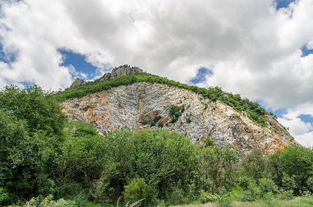 istock Limestone Quarry, Thailand The limestone from the mines 509273607