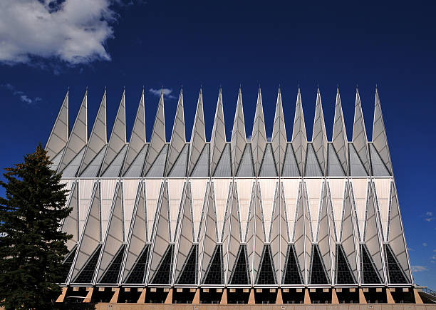 istock Industrial Architecture: US Air Force Academy Chapel 509274159