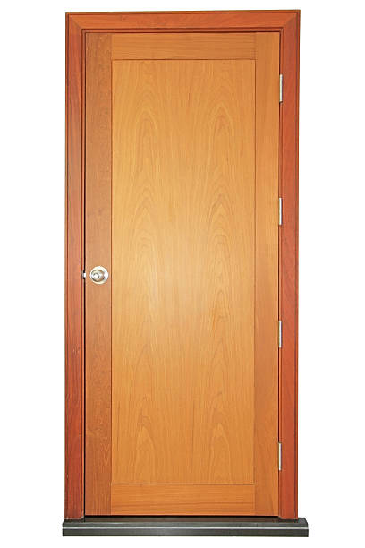 istock Wooden door 509275863