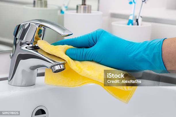 Cleaning Tap Stock Photo - Download Image Now - Activity, Adult, Adults Only