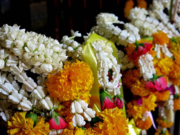 istock Thai garlands for worshiping 509278345
