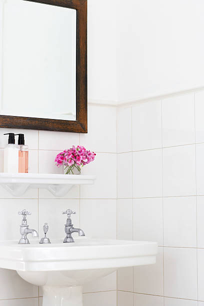 istock Pedestal Sink In Bathroom 509278701