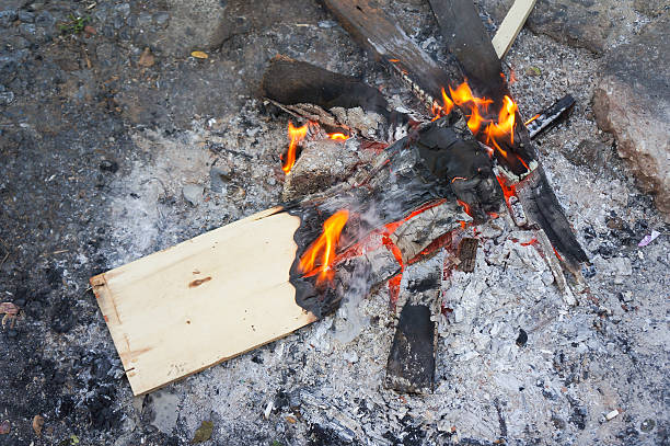 istock wooden bonfire To keep warm in the winter. 509286758