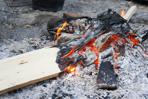 istock wooden bonfire To keep warm in the winter. 509287164