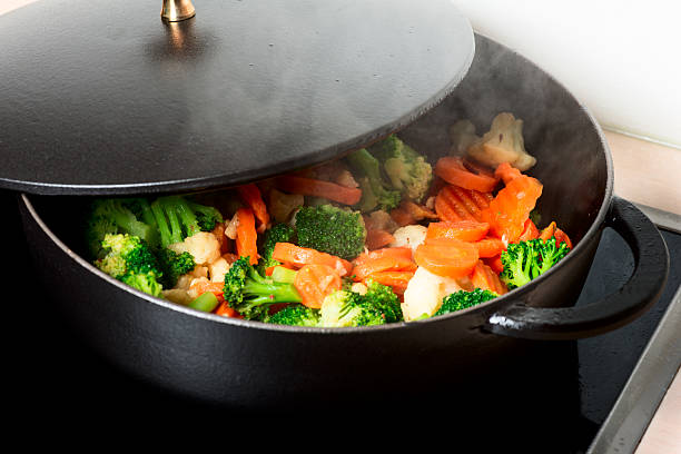 istock Frying vegies in skillet 509289699