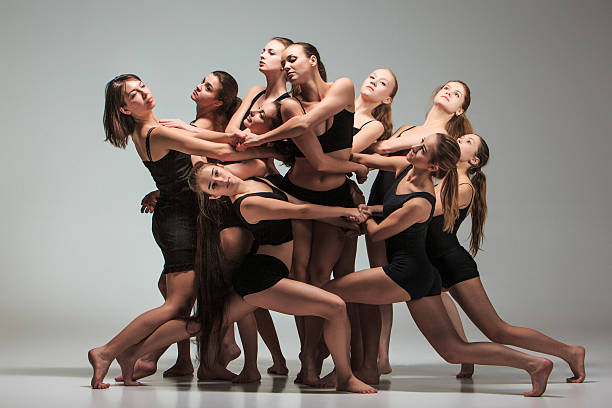 istock The group of modern ballet dancers 509290256