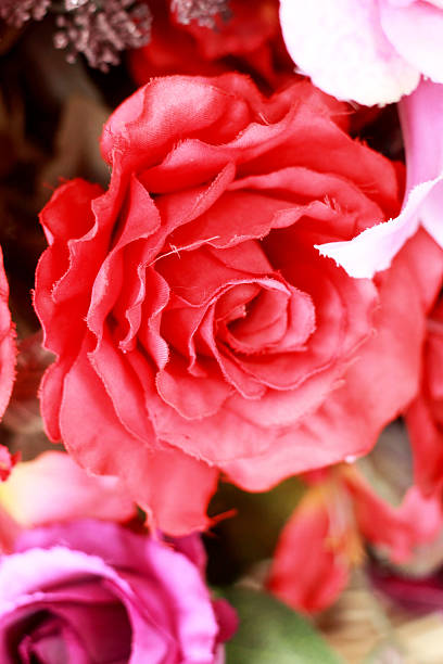 istock beautiful of rose artificial flowers 509290919