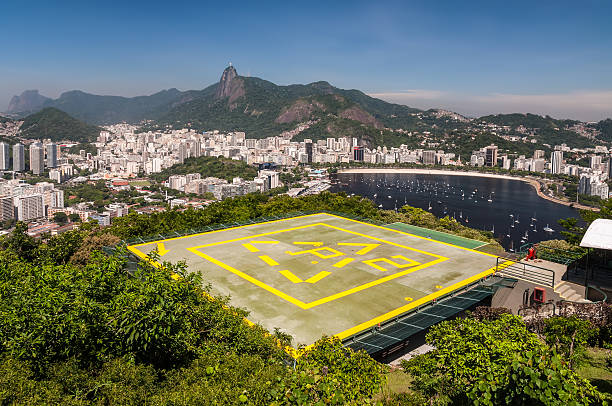 istock Helipad on Urca Mountain in Rio de Janeiro 509293704