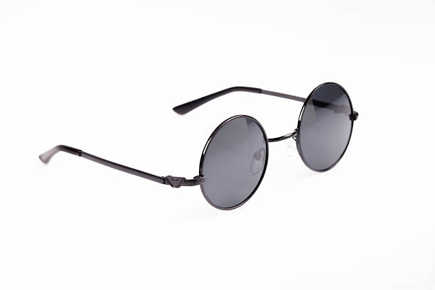 istock round retro sunglasses on white background 509294450