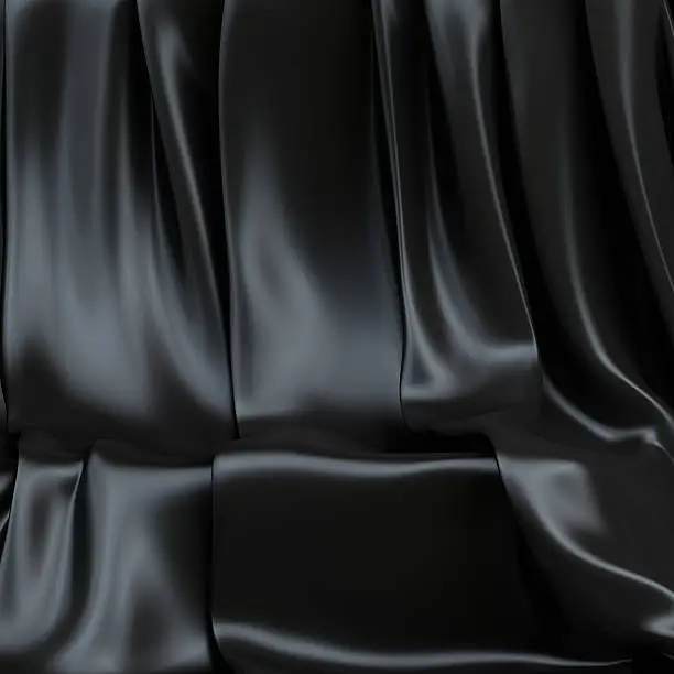 Photo of Background made of black cloth for a still-life