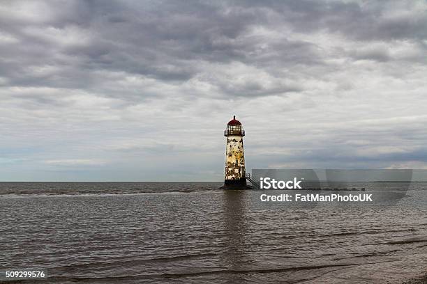 Point Of Ayr Lighthouse Stock Photo - Download Image Now - Abandoned, Architecture, Beach