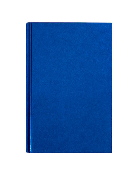 istock Royal blue plain hardcover book front cover upright vertical 509301102
