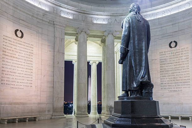 istock Jefferson Memorial in Washington DC 509302548