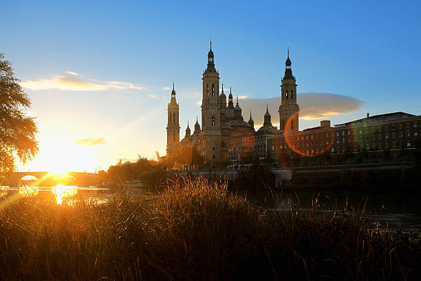 istock Cathedral and Ebro river in Zaragoza. Aragon, Spain 509304874