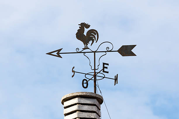 istock Weathercock on the chimney 509305906