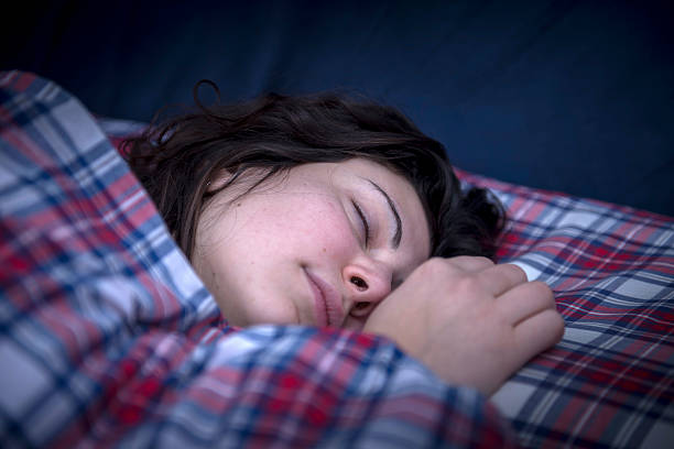 istock Beautiful girl sleeping 509309786