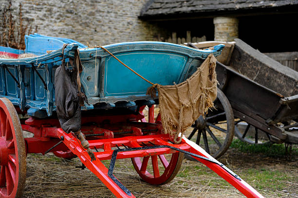 istock Vintage Wooden Hay Trailer 509311014