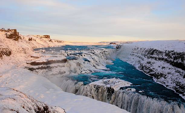 istock Long shot of Gullfoss waterfall in Iceland 509314982