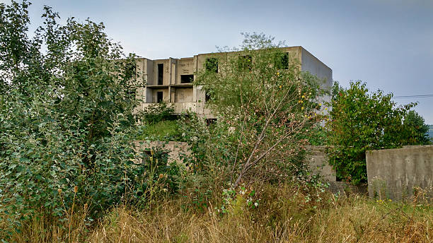 istock ruined city with trees 509316844