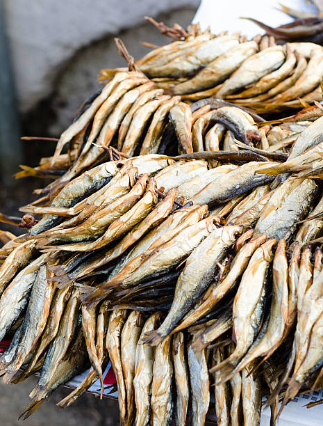 istock Sun dried fish on farm market 509318198