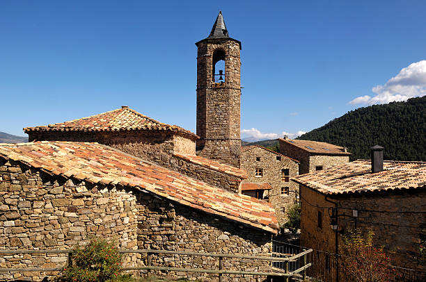 El Pont de Bar village, Pyrenees mountains, LLeida, Spain