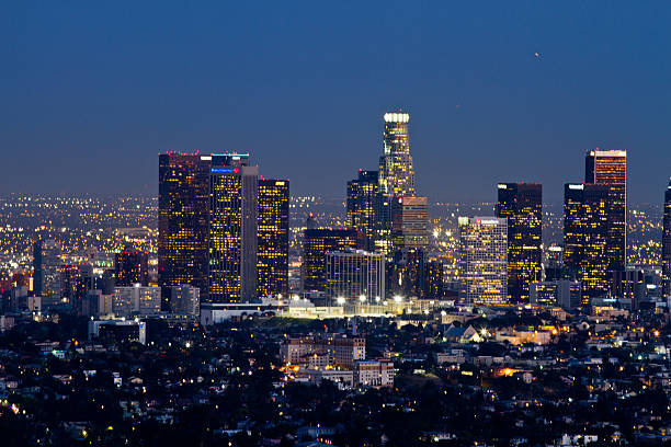 istock Downtown Los Angeles at night 509318389