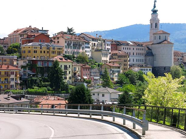 istock Belluno Road Town Italy 509319197