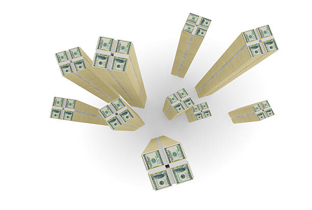 istock Large stocks of dollars. 509319659