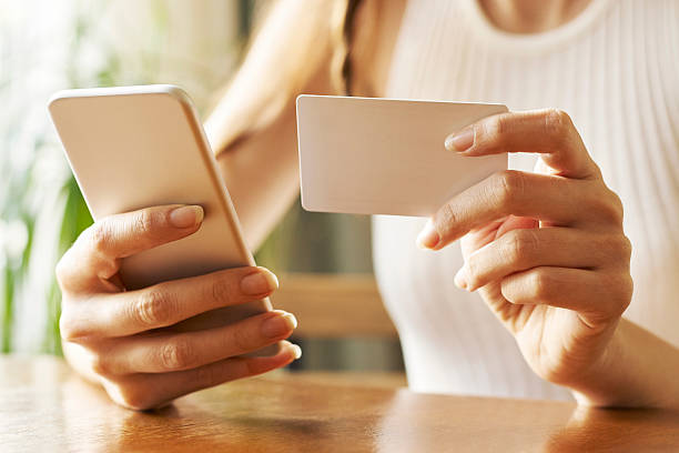 istock Woman with Mobile Phone Shopping Online 509343736