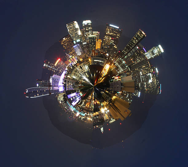 istock Downtown Los Angeles at night small world 509344231