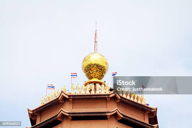Top Of Temple Tamnak Phra Mae Kuanim Stock Photo - Download Image Now - Architecture, Bangkok, Buddha
