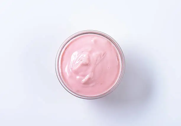 Photo of fruit yoghurt