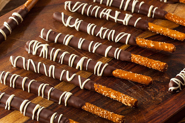 istock Dark Chocolate Covered Pretzels 509349718