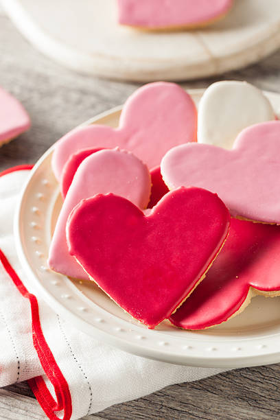 istock Heart Shaped Valentine's Day Sugar Cookies 509350320