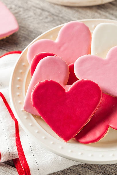 istock Heart Shaped Valentine's Day Sugar Cookies 509350350