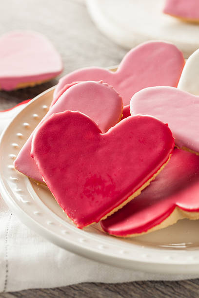 istock Heart Shaped Valentine's Day Sugar Cookies 509350418