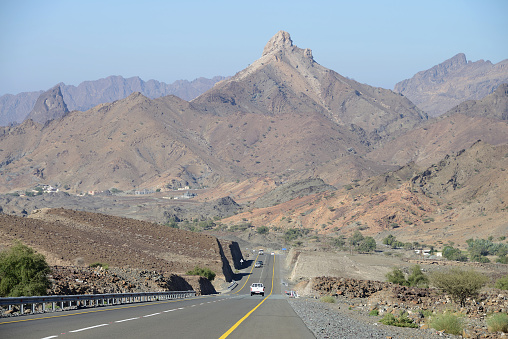 Road at Al Mahbab, Oman