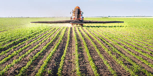 istock tractor spraying pesticides 509356754