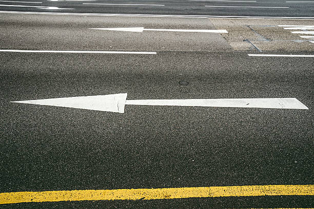 istock Closeup city downtown road 509357108