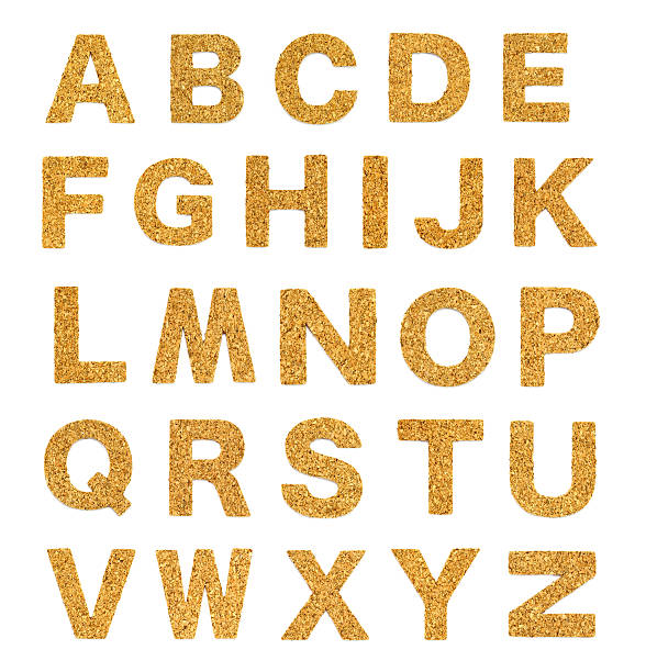 istock brown cork alphabet isolated on white background 509357738