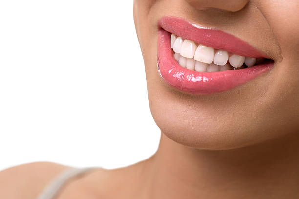 istock Woman smile, close up 509358680