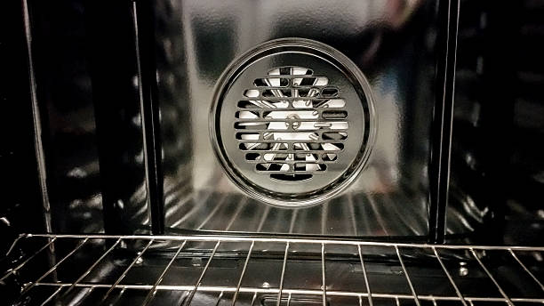 Convection Oven Fan stock photo