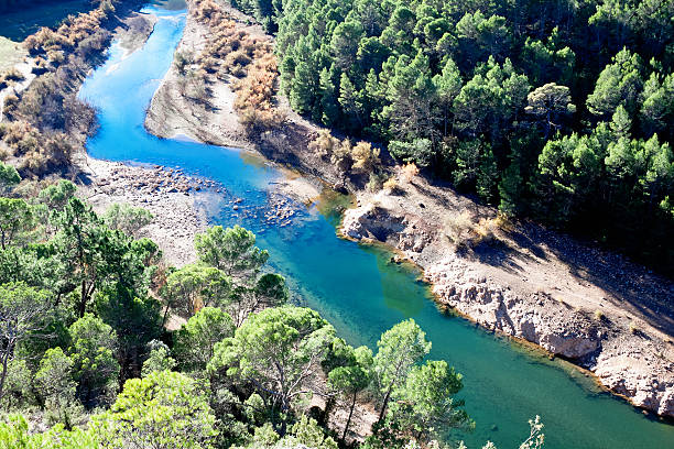istock Mountains landscape with river. Guadalquivir river 509359382