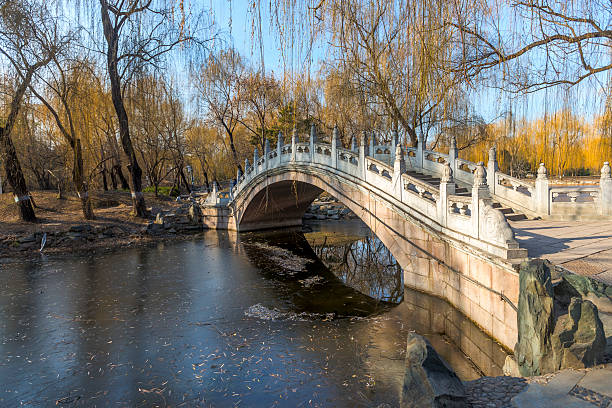 istock Nice Bridge in Park, Beijing, China 509360552